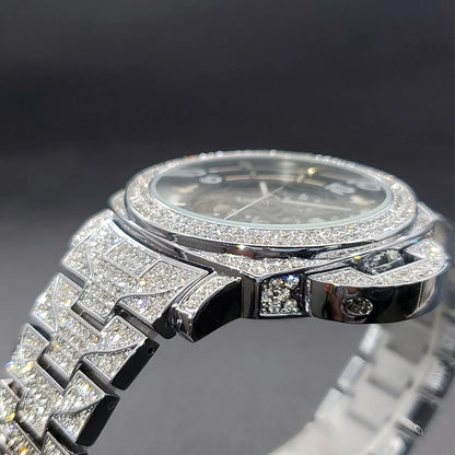 Chrysalis Skeleton Iced Out Watch