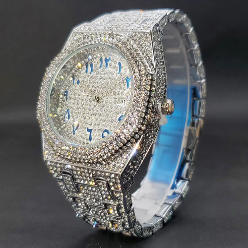 Royale Arabic Iced Out Watch