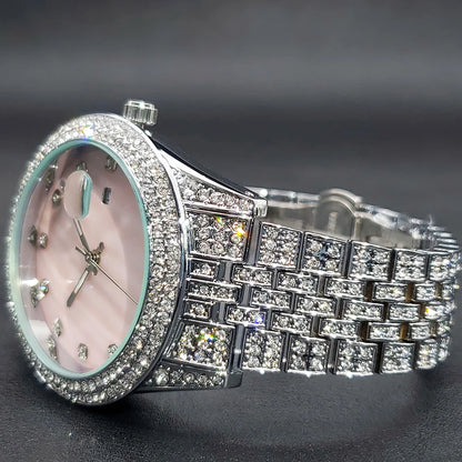 Celestia Iced Out Watch