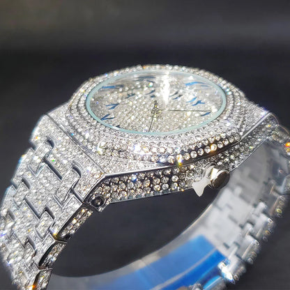 Royale Arabic Iced Out Watch