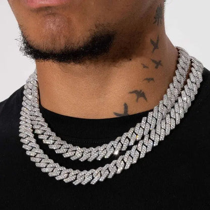 14MM ICED OUT CUBAN CHAIN