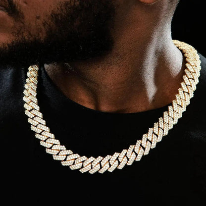 14MM ICED OUT CUBAN CHAIN