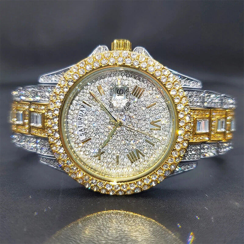 Regal Day-Date Iced Out Watch